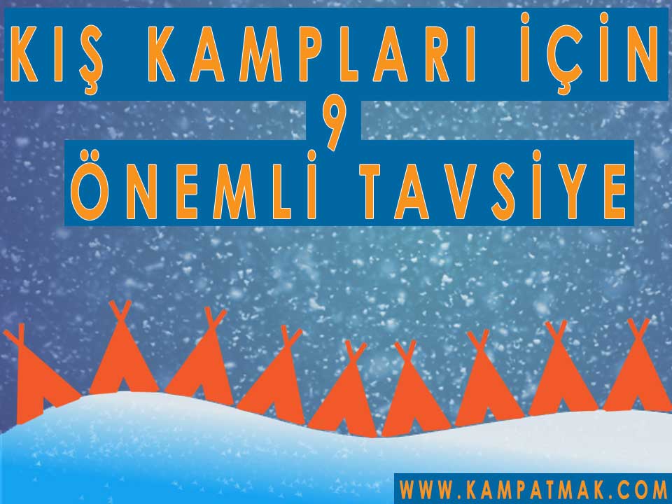 kış kampı malzeme listesi