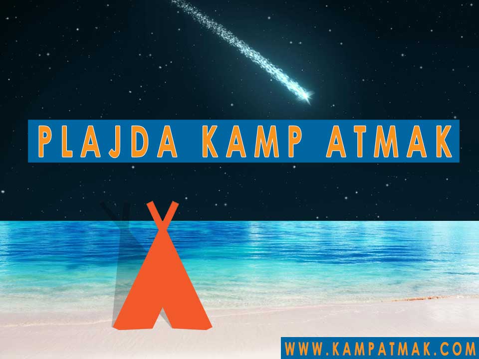 plajda çadır kurmak