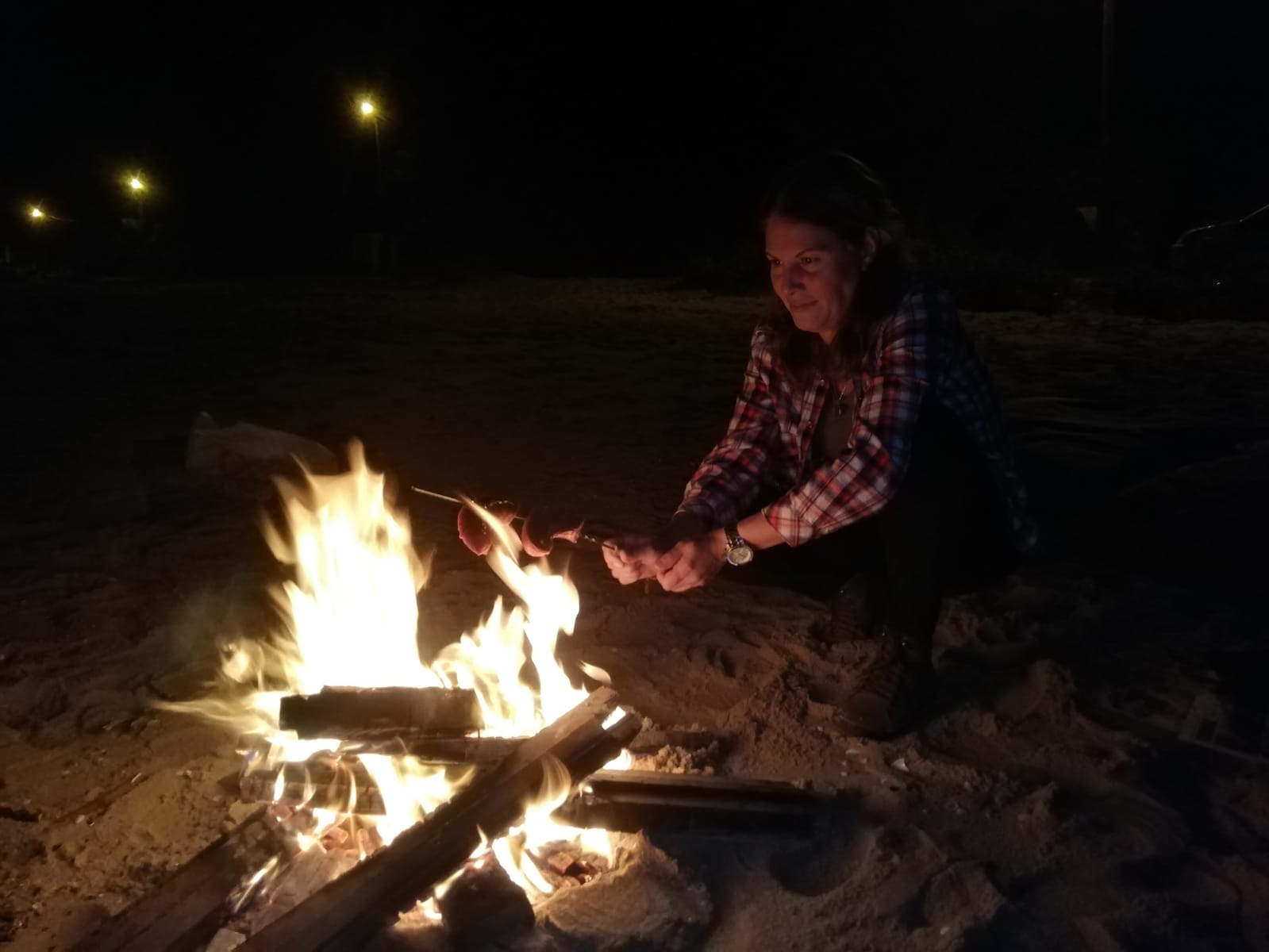 Tatil Köyü Kamp Ateşi